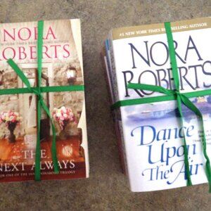 Nora Roberts The Inn Boonsboro & 3 Sister Island Trilogy Paperback Lot Very Good